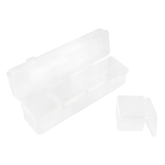 12 Pack: 9&#x22; Clear Multi-Use Organizer Set by Simply Tidy&#x2122;